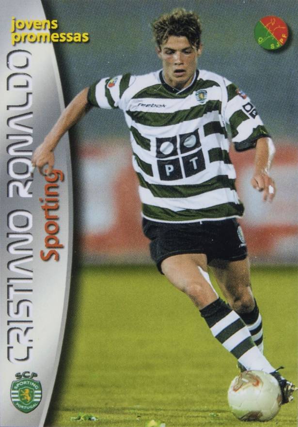 2002 Panini Futebol Portugal Cristiano Ronaldo #137 Soccer Card
