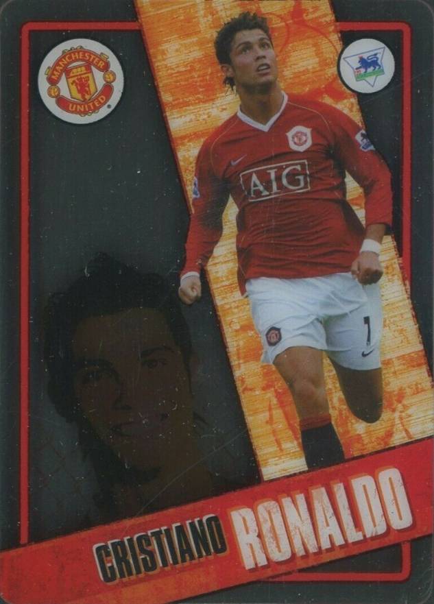 2006 Topps English Premier League I-Cards Cristiano Ronaldo #52 Soccer Card