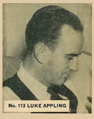 1936 Goudey World Wide Gum Luke Appling #113 Baseball Card
