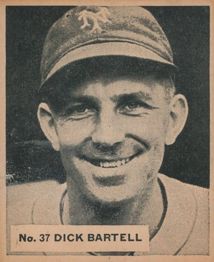 1936 Goudey World Wide Gum Dick Bartell #37 Baseball Card