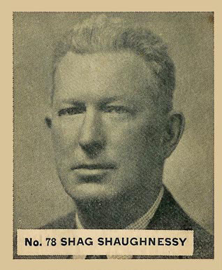 1936 Goudey World Wide Gum Shag Shaughnessy #78 Baseball Card
