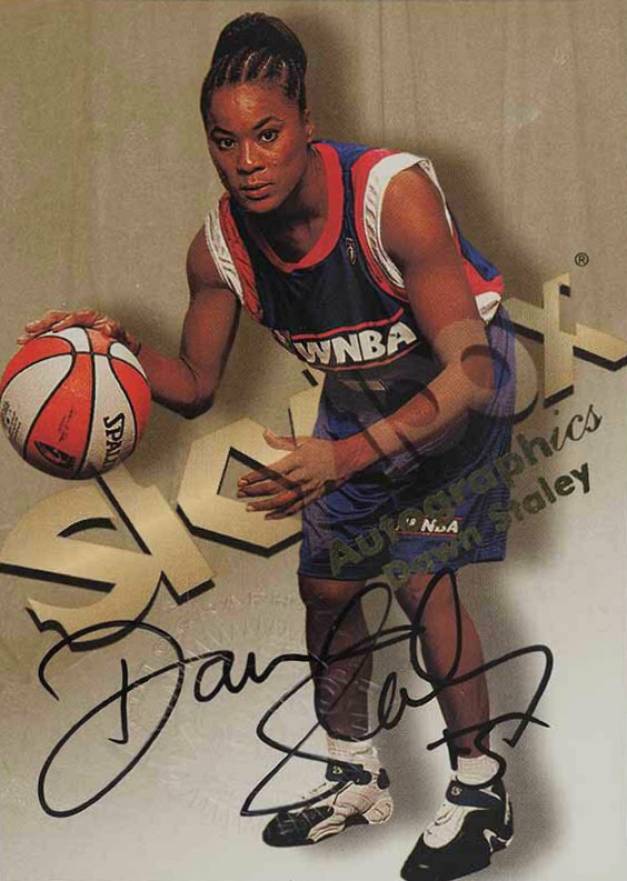Dawn Staley auto signed 2000 Topps Team USA Basketball - #84 beckett auto  10