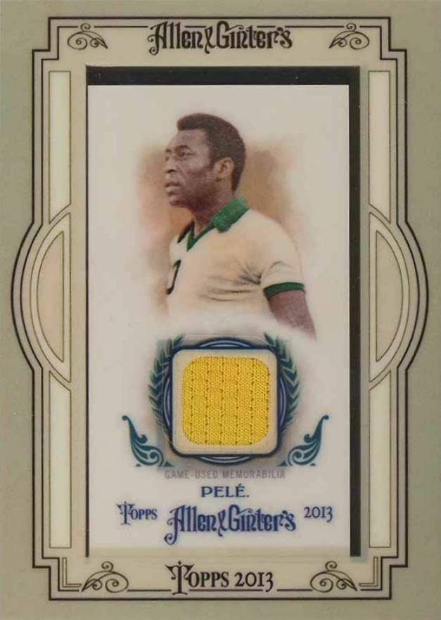 2013 Topps Allen & Ginter Framed Mini Relics Pele #P Other Sports Card