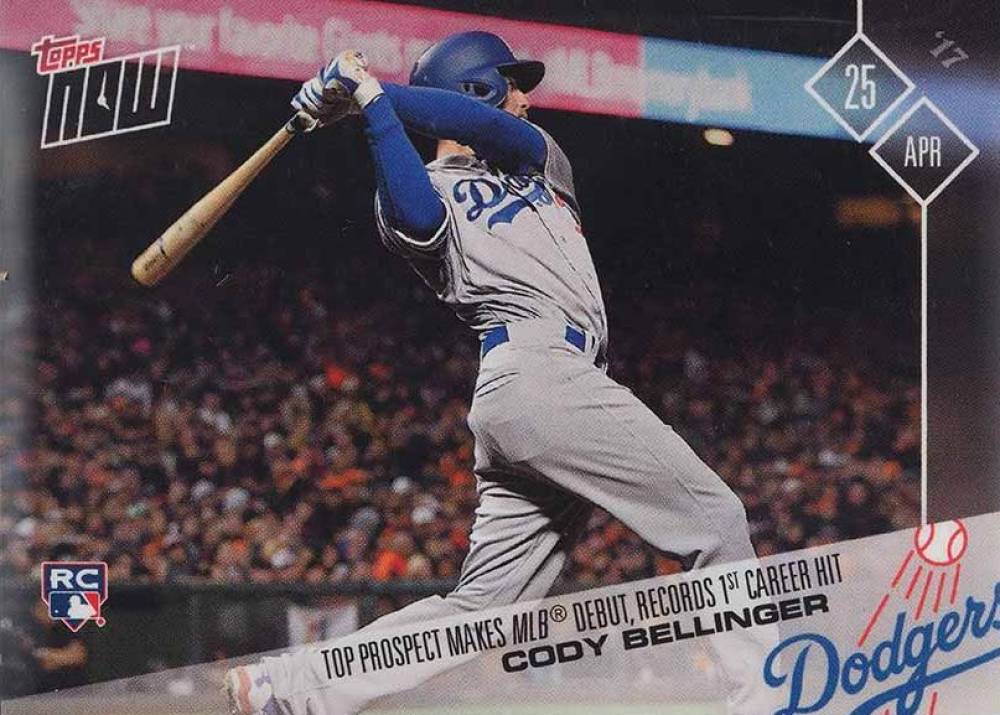 2017 Topps Now  Cody Bellinger #85 Baseball Card