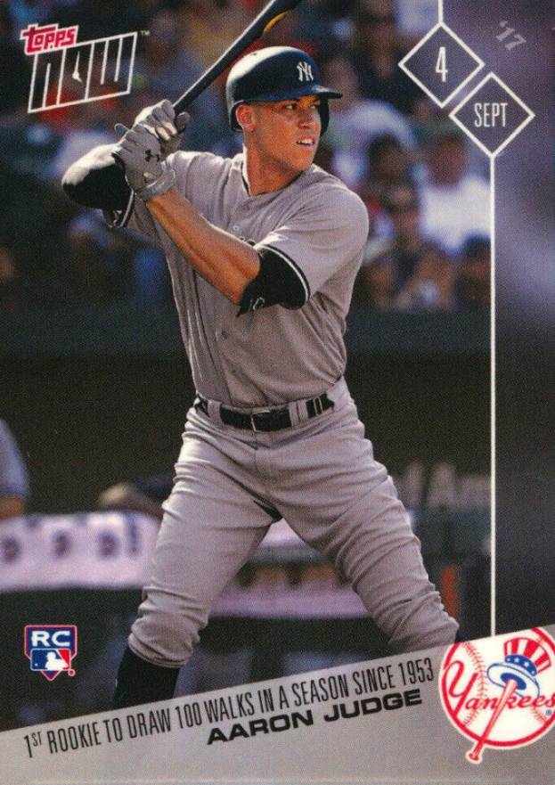 2017 Topps Now  Aaron Judge #559 Baseball Card