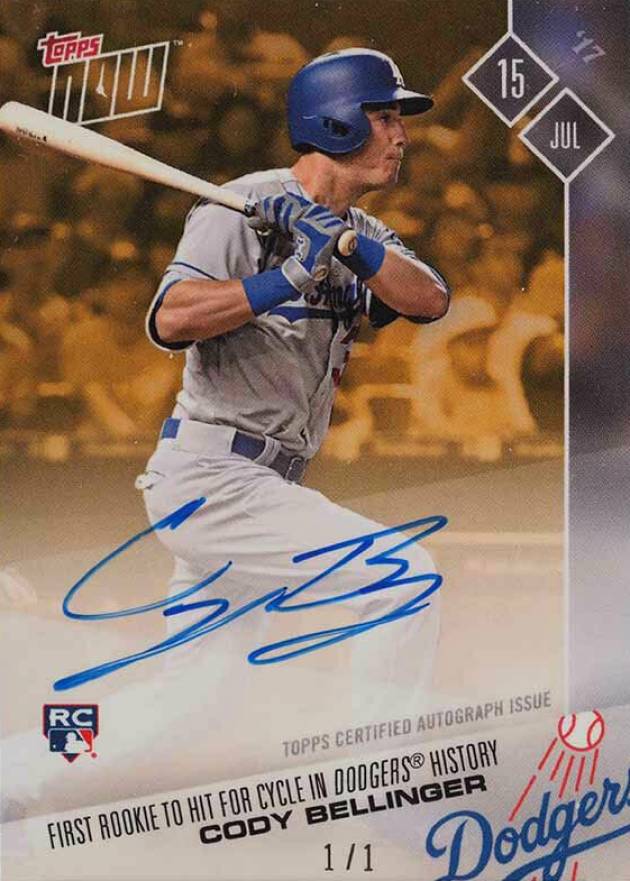 2017 Topps Now  Cody Bellinger #356E Baseball Card