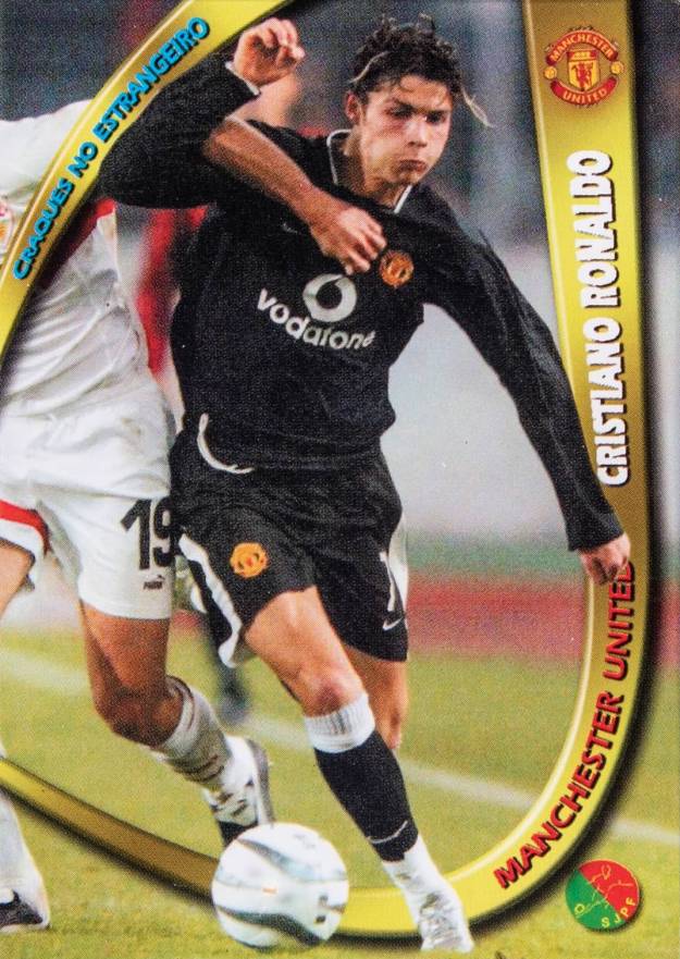 2004 Panini Sports Mega Craques Cristiano Ronaldo #132 Soccer Card
