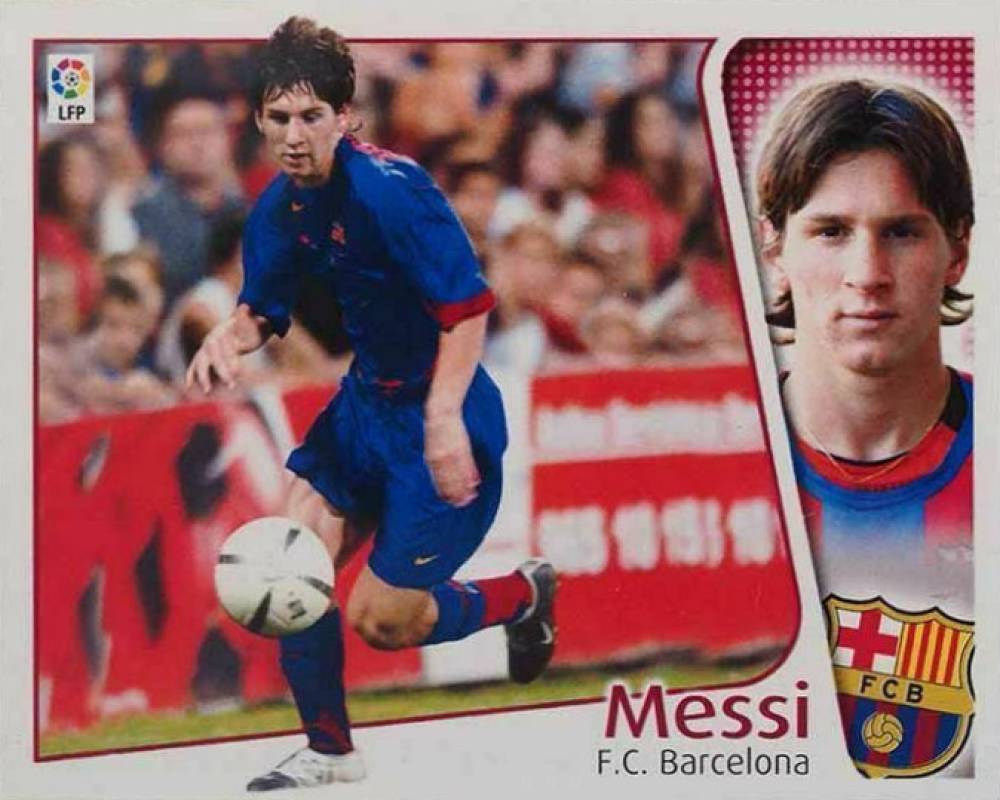 2004 Panini Stickers Colecciones Este Lionel Messi # Soccer Card