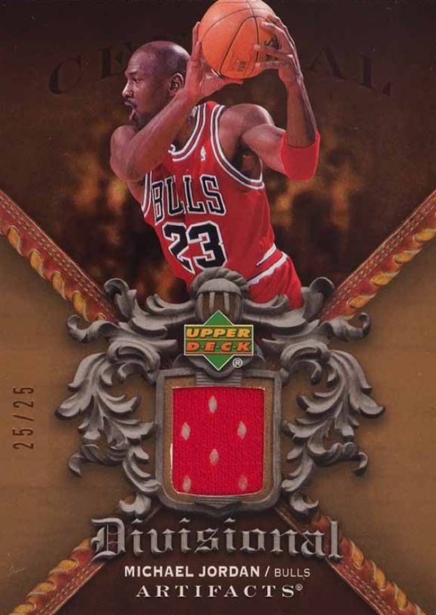 2007 Upper Deck Artifacts Divisional Artifacts Michael Jordan #DA-MJ Basketball Card