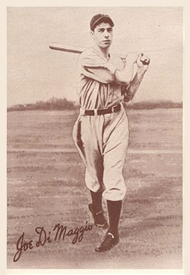 1939 Goudey World Wide Gum Joe DiMaggio #11 Baseball Card