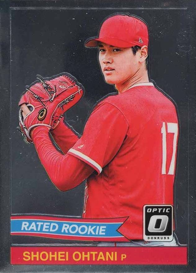 2018 Panini Donruss Optic Rated Rookie Retro 1984 Shohei Ohtani #RR1 Baseball Card