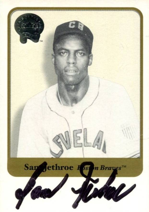 2001 Fleer Greats Sam Jethroe # Baseball Card