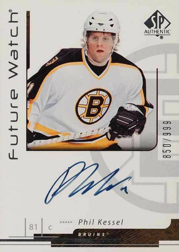 2006 SP Authentic Phil Kessel #163 Hockey Card