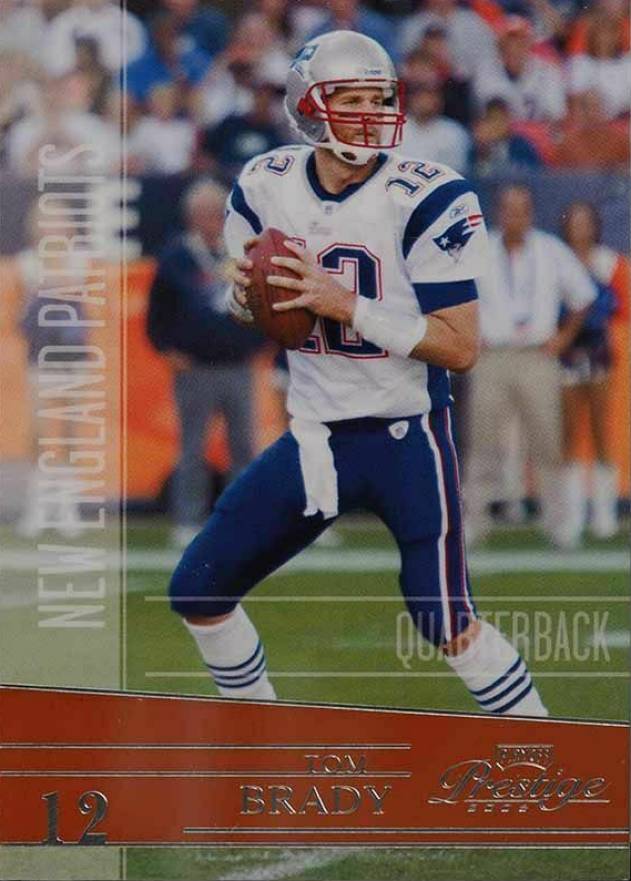 2006 Playoff Prestige Tom Brady #95 Football Card