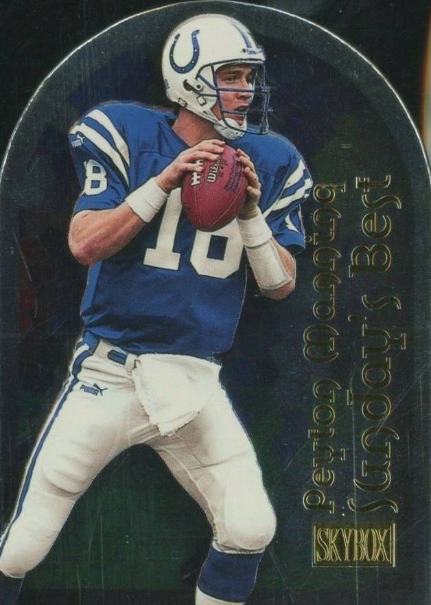 2000 Skybox Sunday's Best Peyton Manning #4 Football Card