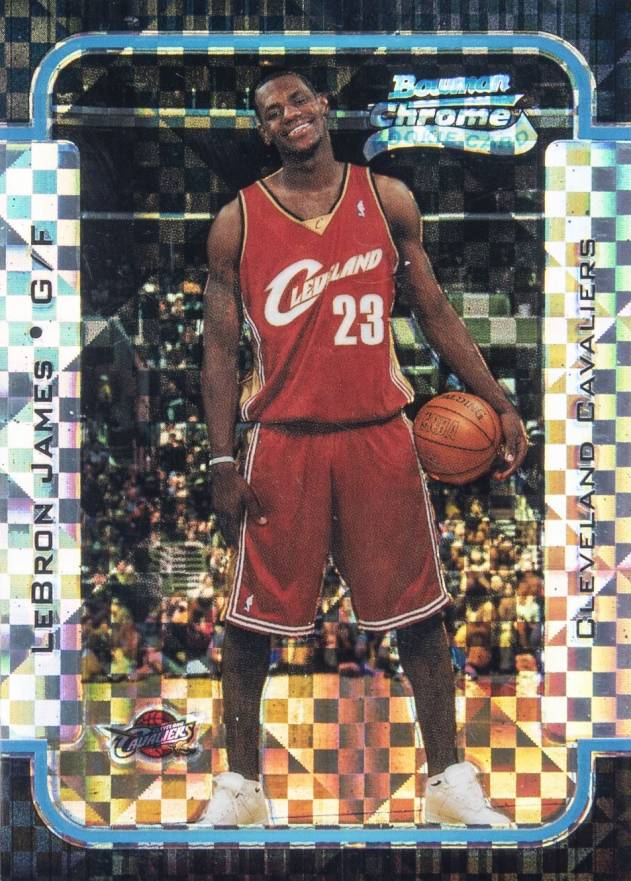 2003 Bowman Rookie & Stars LeBron James #123 Basketball Card