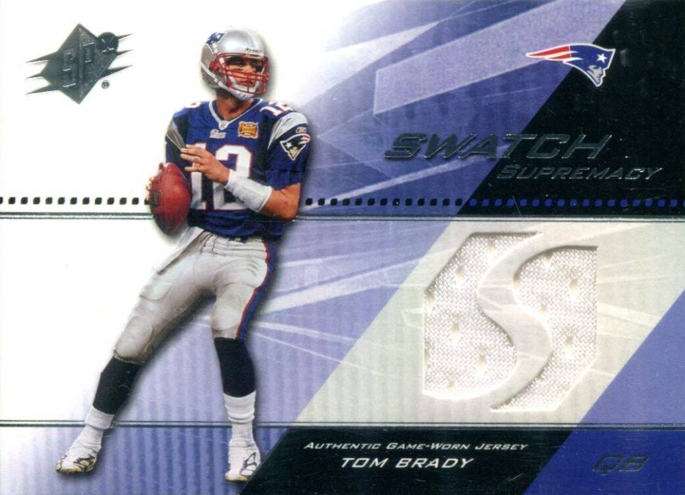 2004 SPx Swatch Supremacy Tom Brady #SW-TB Football Card