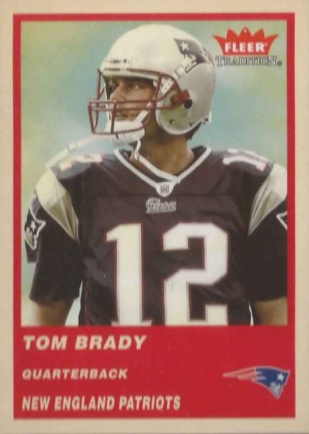 2004 Fleer Tradition Tom Brady #51 Football Card