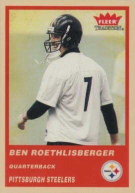 2004 Fleer Tradition Ben Roethlisberger #333 Football Card