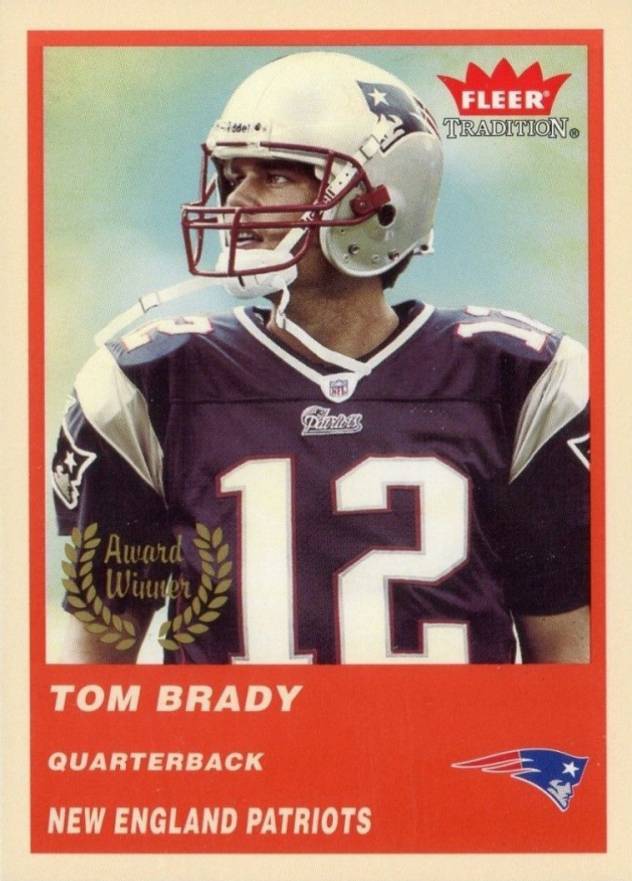 2004 Fleer Tradition Tom Brady #324 Football Card