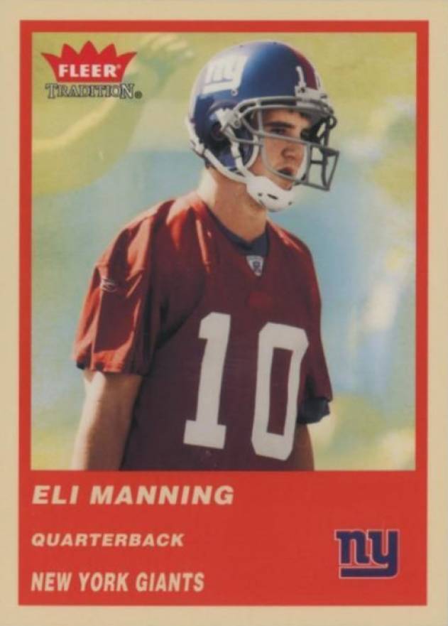 2004 Fleer Tradition Eli Manning #331 Football Card