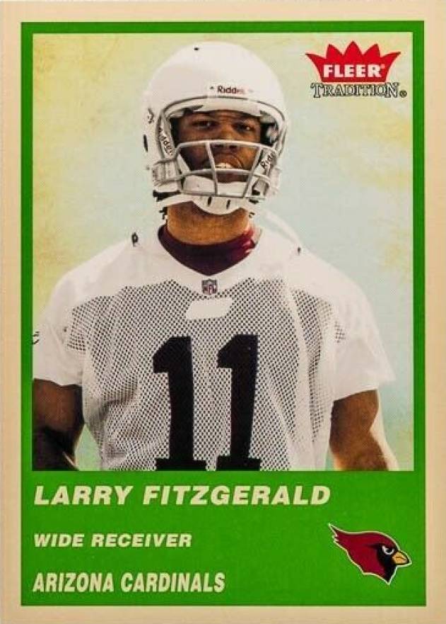 2004 Fleer Tradition Larry Fitzgerald #332 Football Card
