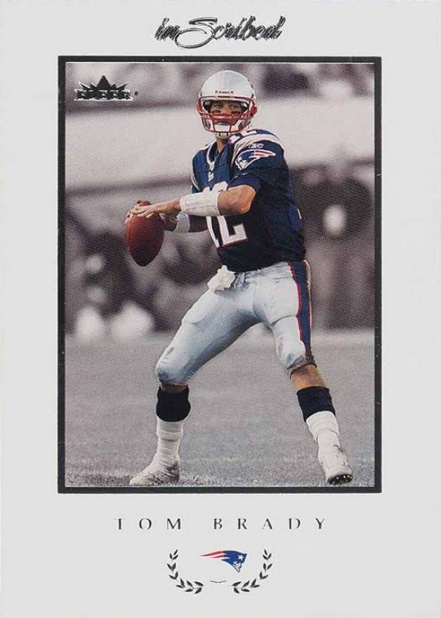 2004 Fleer Inscribed Tom Brady #59 Football Card
