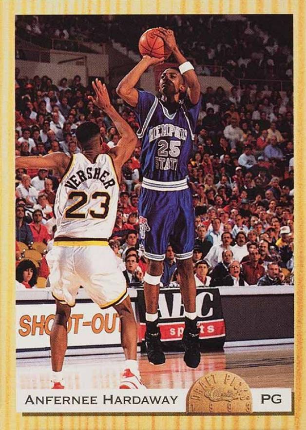 1993 Classic Draft Picks Anfernee Hardaway #2 Basketball Card