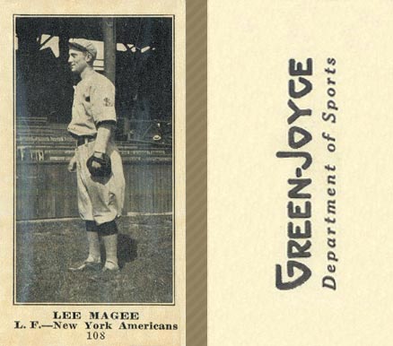 1916 Green-Joyce Lee Magee #108 Baseball Card