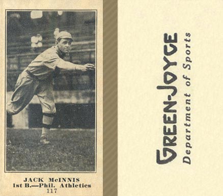 1916 Green-Joyce Jack McInnis #117 Baseball Card