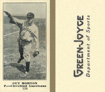 1916 Green-Joyce Guy Morton #128 Baseball Card