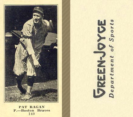1916 Green-Joyce Pat Ragan #140 Baseball Card