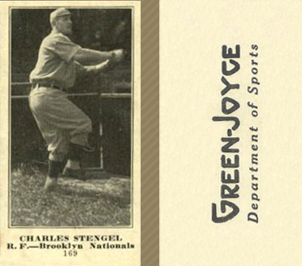 1916 Green-Joyce Charles Stengel #169 Baseball Card
