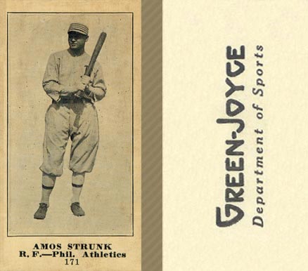1916 Green-Joyce Amos Strunk #171 Baseball Card