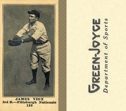 1916 Green-Joyce James Viox #180 Baseball Card