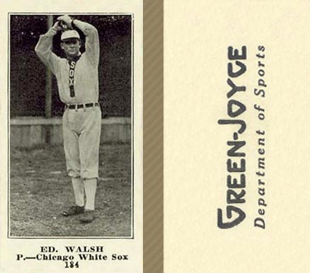 1916 Green-Joyce Ed. Walsh #184 Baseball Card