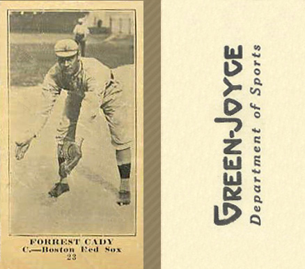 1916 Green-Joyce Forrest Cady #25 Baseball Card
