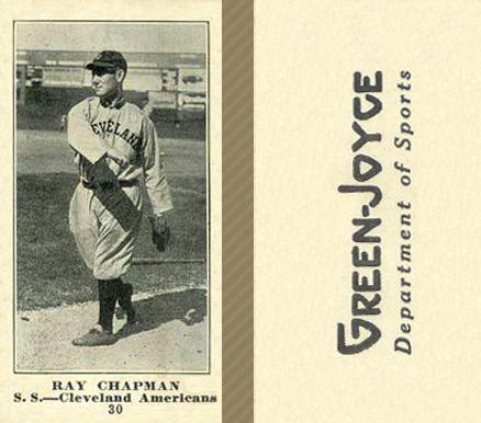 1916 Green-Joyce Ray Chapman #30 Baseball Card