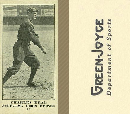 1916 Green-Joyce Charles Deal #44 Baseball Card