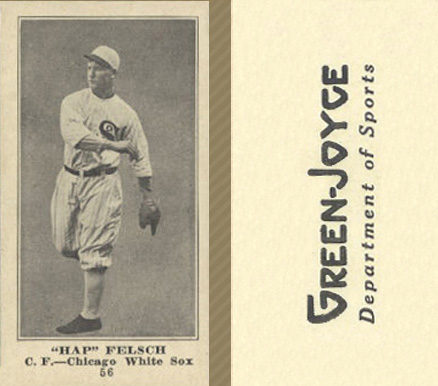 1916 Green-Joyce Hap Felsch #56 Baseball Card