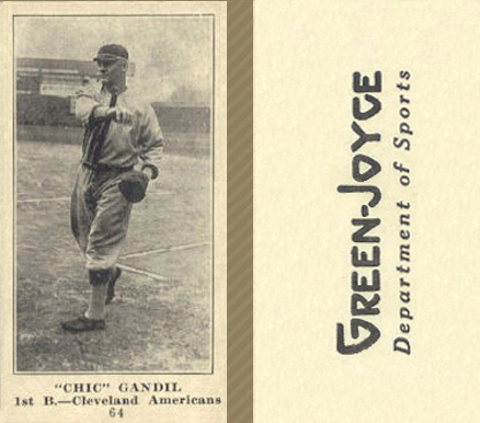 1916 Green-Joyce Chic Gandil #64 Baseball Card