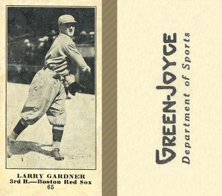 1916 Green-Joyce Larry Gardner #65 Baseball Card