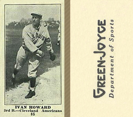 1916 Green-Joyce Ivan Howard #85 Baseball Card