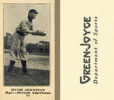 1916 Green-Joyce Hugh Jennings #90 Baseball Card