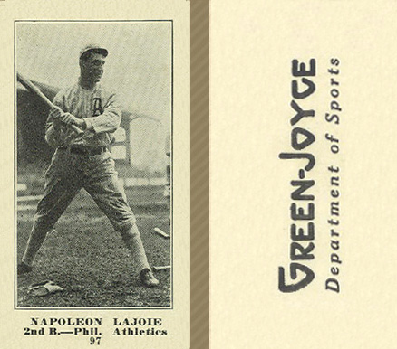 1916 Green-Joyce Napoleon Lajoie #97 Baseball Card
