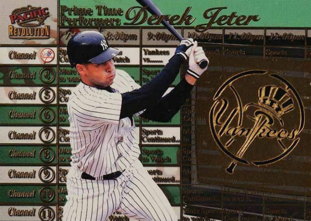 1998 Pacific Revolution Prime Time Performers Derek Jeter #6 Baseball Card