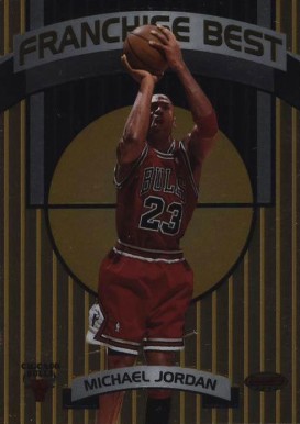 1998 Bowman's Best Franchise Best Michael Jordan #FB1 Basketball Card