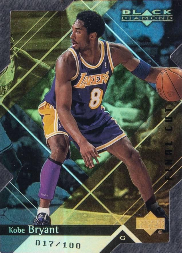 1999 Upper Deck Black Diamond Kobe Bryant #38 Basketball Card