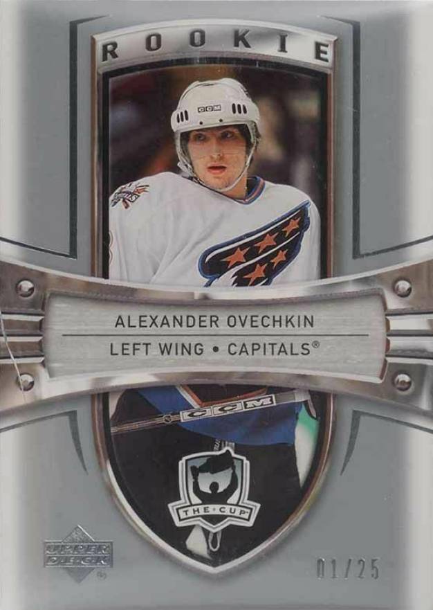 2005 Upper Deck the Cup Alexander Ovechkin #179 Hockey Card