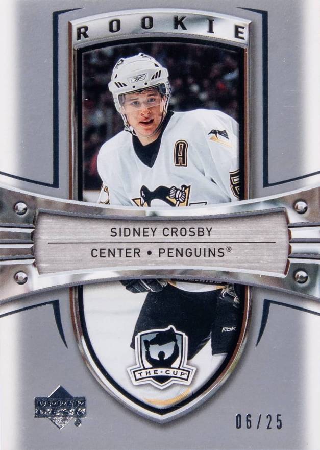 2005 Upper Deck the Cup Sidney Crosby #180 Hockey Card